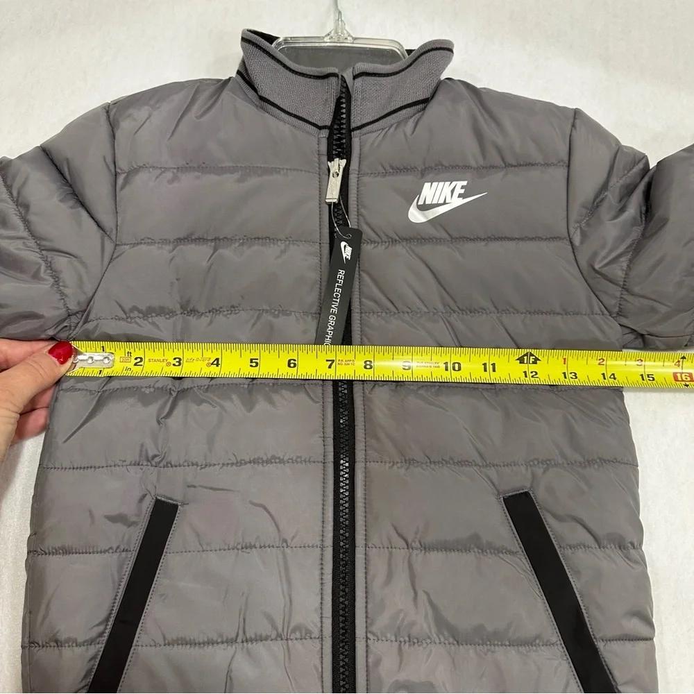 Boys Grey Nike Jacket